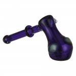 Colored Glass Hammer Bubbler with Slyme Dots & Maria – Choice of 2 colors