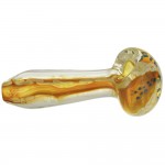 Handpipe-Heavy Glass Classic Fume with Sunset Color Patterns