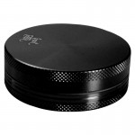 Black Leaf - Aluminum Herb Grinder in Gift Box - 2-part - 55mm - Choice of 10 colors