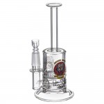 Jerome Baker -  Signature Series Mini Vapor Bong with Slitted Inline Perc & HoneyComb Disc