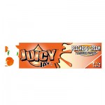 Juicy Jay's Peaches and Cream Regular Size Rolling Papers - Box of 24 Packs