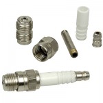 Spark plug pipe