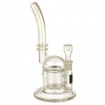 SYN Glass Hydrant Bubbler with Showerhead Perc - Green Label