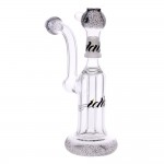 iDab Glass Sherlock Vapor Bubbler with Black Frit - 14.5mm