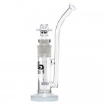 Grace Glass - Limited Edition Bubbler with Showerhead Diffuser - White