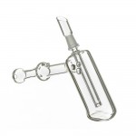 Glass Hammer Vapor Bubbler with Marbles & Maria - 10mm