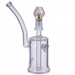 Jerome Baker - Glass Vapor Bubbler with Fumed Dome