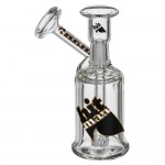 Hitman – Phase Two Mini Sidecar Bubbler with Brilliance Perc – Black Logo - 10mm