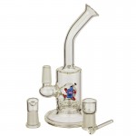 SYN Glass Nano Circ Vapor Bubbler - Oil Can Label