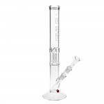 EHLE. glass Single Dome Perc Ice Bong with Round Foot