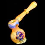 Fumed stand-up sidecar bubbler