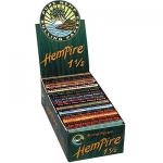 Hempire Regular Size Wide Hemp Rolling Papers - Box of 25 Packs