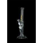 G-Spot Glass - Straight Cylinder Bong - 50cm - Ice Notches - Carb Hole