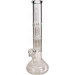 pipes cannabis Percolator Bong Ice 'Blaze Glass ELITE'  6 arm tree perc, beaker base