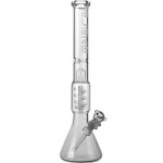 Blaze Glass -  Premium Percolator Ice Bong clear - Beaker base