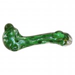 Glass Hand Pipe - Heavy Inside Out Ladle