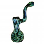 Standup Sherlock Bubbler with heavy fume