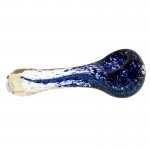 Glass Spoon Pipe - Heavy Inside Out - Choice of 5 colors