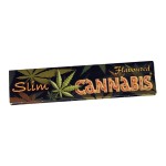 Cannabis Flavored King Size Slim Rolling Papers - Box of 25 Packs