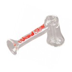 WS - Glass Bubbler Handpipe - Circ Perc
