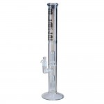 pipes cannabis Blaze Glass - Stemless Glass Ice Bong - 10-arm Perc - Circ Perc