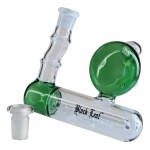 Black Leaf - Inline Perc Precooler with Adapter - Green or Amber