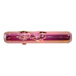 Glass Steamroller Pipe - Heavy Gold Fume