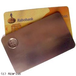 Magnetic pipe Creditcard
