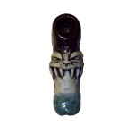 Ceramic Hand Pipe - Six Tooth Grin