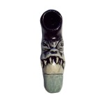 Ceramic Hand Pipe - Six Tooth Frown