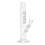 EHLE. Glass - Mexico Straight Cylinder Ice Bong 1000ml - 29.2mm - Cozumel Logo