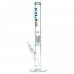 Grav Labs - 10-arm Tree Perc Straight Cylinder Glass Bong