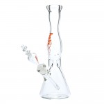 Grav Labs - Helix Tube - Mini Beaker Base 7mm Scientific Glass Bong – 14 inches