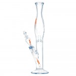 Grav Labs - Helix Tube - Flare Foot Cylinder 7mm Glass Bong