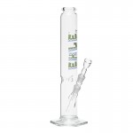 EHLE. Glass - Mexico Straight Cylinder Ice Bong 1000ml - 18.8mm - Cenote Logo