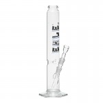EHLE. Glass - Mexico Straight Cylinder Ice Bong 500ml - 18.8mm - Acapulco Logo