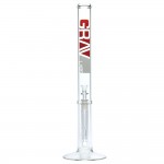 Grav Labs - Straight Stemless Cylinder Glass Bong - 20 Inch