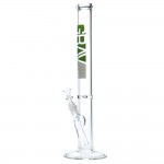 Grav Labs - Flare Foot Straight Cylinder Glass Bong - 20 Inch