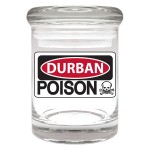 Cannaline Glass Stash Jar - Top Strains - Durban Poison
