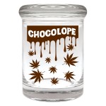 Cannaline Glass Stash Jar - Top Strains - Chocolope