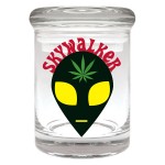 Cannaline Glass Stash Jar - Top Strains - Skywalker