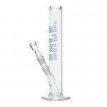 EHLE. Glass - Mexico Straight Cylinder Bong 500ml - 18.8mm - Cozumel Logo -  END OF LINE DISCOUNT