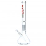 Grav Labs - 10-arm Tree Perc Beaker Base Glass Bong