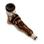 Metal / Glass Brazil Pipe