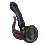 Kevin Murray Dry Sherlock Hand Pipe - Chalk Stripes with Color Reversal