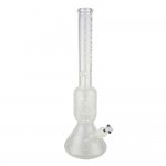 Leviathan Pipes - Titan Alpha - Giant 18-arm Perc Beaker Base 7mm Glass Ice Bong