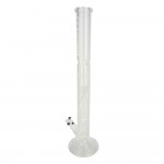 Leviathan Pipes - Kraken Alpha - Double 8-arm Perc Straight Cylinder 7mm Glass Bong