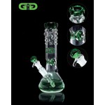 Grace Glass - Beaker Base 7mm Glass Bong - 30cm - Choice of 3 Colors