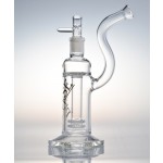 Pulse Glass - Double Showerhead Perc Bubbler