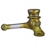 Snodgrass Family Glass - Fumed Glass Top Hat Pipe by Ginny Snodgrass